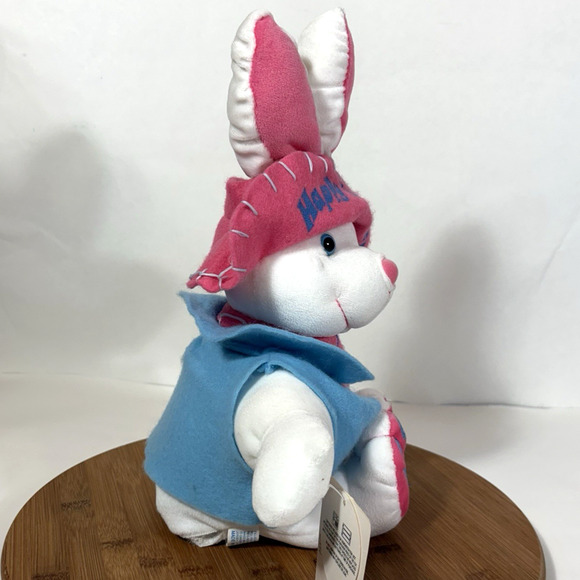 Dan Dee Animated Musical Go "Happy Hopster" Plush Bunny 13" Sing Dance Easter - Picture 8 of 13